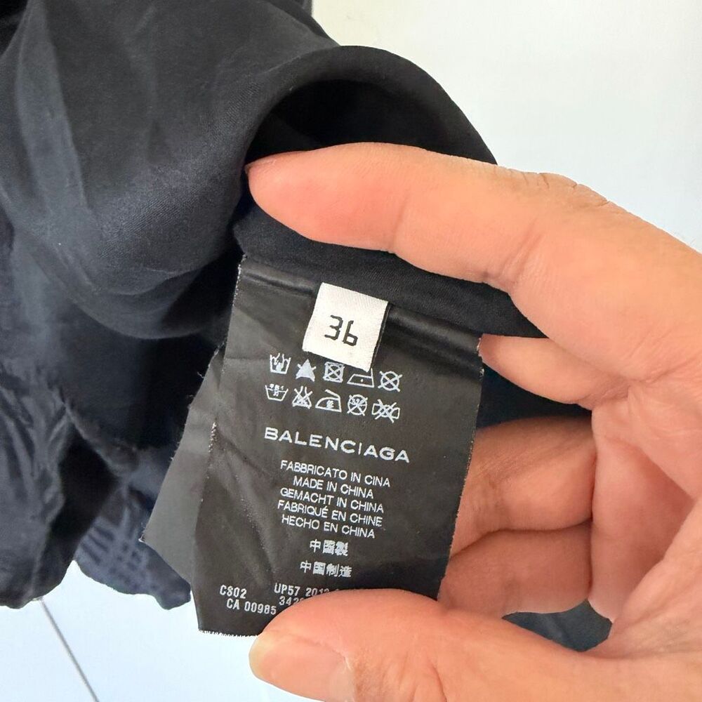 Balenciaga silk mini dress - Picture 6 of 10